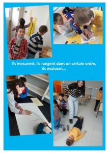 Ateliers grandeurs et mesures pour les CP – Ecole Moïse Lévy